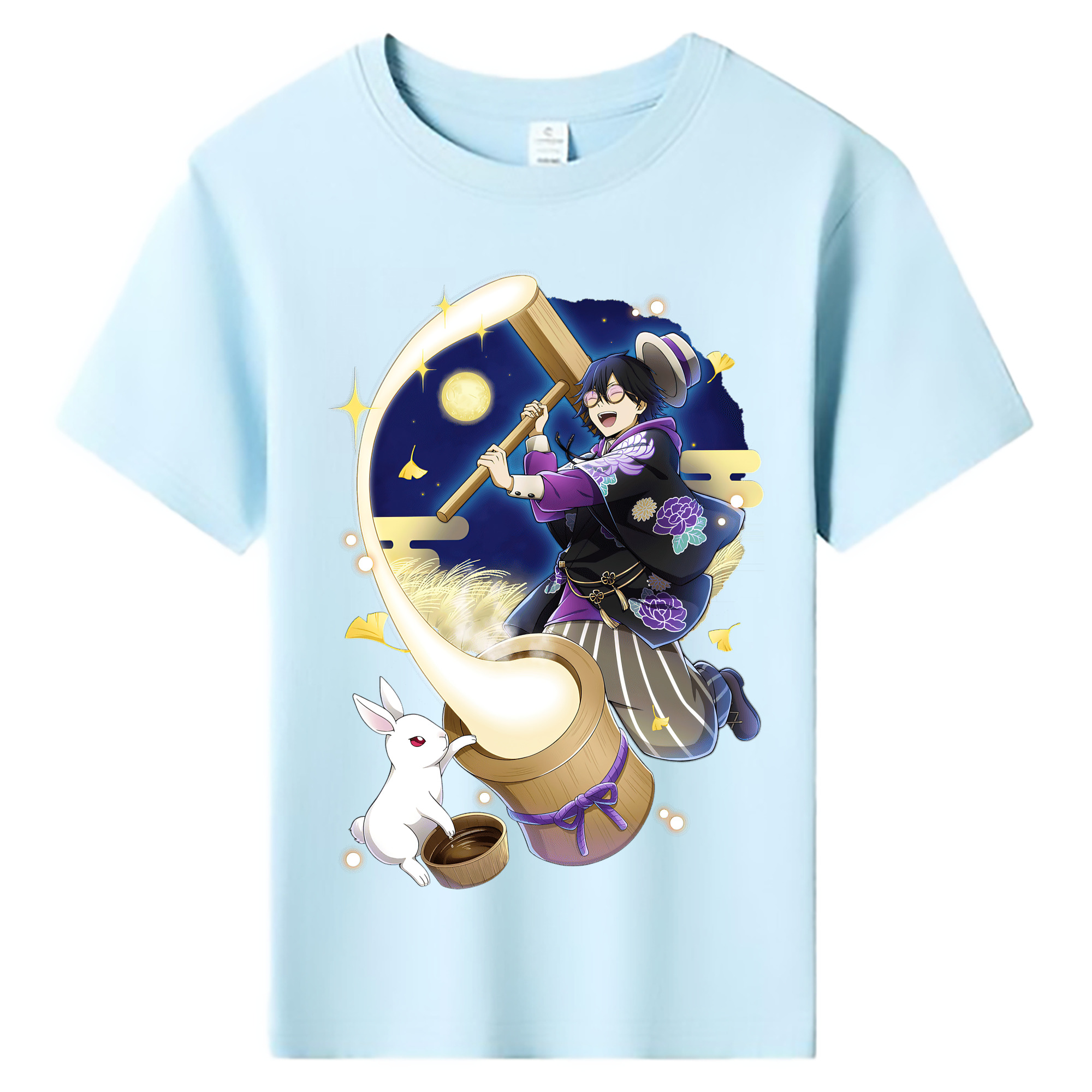 （画像用） 文豪ストレイドッグス Bungo Stray Dogs 綿100％キッズTシャツ（フロントプリント）